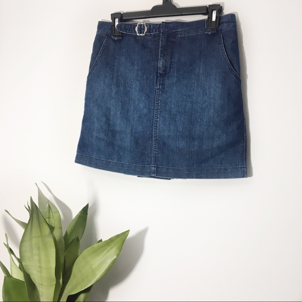 Denim Pleated Skort Size 4P